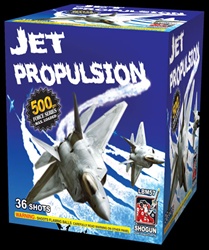 Jet Propulsion - 36 Shot 500 Gram Fireworks Cake - Shogun