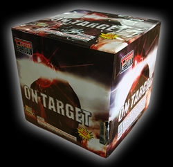 On Target - 20 Shot Fireworks Cake