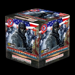 Counter Strike - 23 Shot Fireworks Cake - Sky Eagle