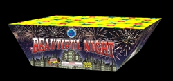 Beautiful Night - 182 Shot 500-Gram Fireworks Cake