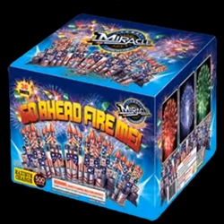 Go Ahead Fire Me - 36 Shot 500-Gram Fireworks Cake - Miracle