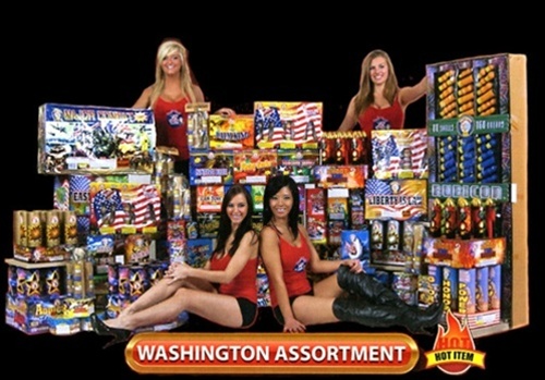 Washington Fireworks Assortment - The Best Fireworks Deal Around!