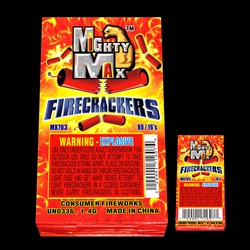 Mighty Max Firecrackers - 15,360 Firecrackers, 16 per pack