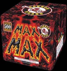 Max Max - 25 Shot 500 Gram Fireworks Cake - Cannon