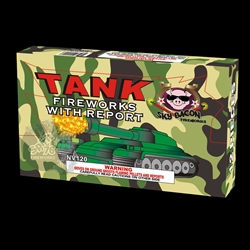 Tank Fireworks with Report - Novelty Firework - Sky Bacon