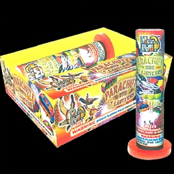 Parachute with 7 Lanterns Firework - Mighty Max