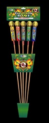 Explosion Spears - Fireworks Stick Rockets - Cannon Brand