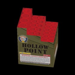 Hollow Point - 26 Shot Fireworks Cake - Brothers Pyrotechnics