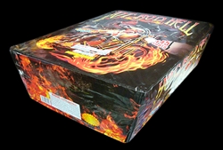 Hot Rod hell 145 Shot 500-Gram Fireworks Cake from Legend