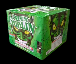 Green Goblin 9 Shot 500-Gram Fireworks Cake from Legend