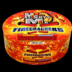 Mighty Max Firecrackers - 1,000 Firecracker Rolls - 16 Rolls per Case