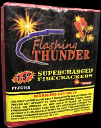 1.5" Supercharged Firecrackers - (15,360 Crackers)