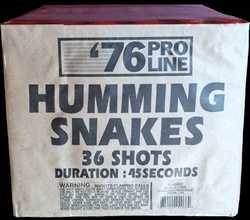 Humming Snakes - 36 Shot (45 sec)