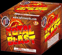 Total Blast - 21 Shot 500 Gram Fireworks Cake - Supreme