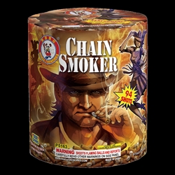 Chain Smoker - 94 Shot Fireworks Cake - Comet & Palms - Winda