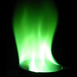 Green Flame - 15 sec.