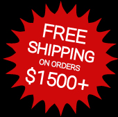 Free Shipping On Orders $1500+