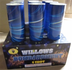 Willows Bombardment - 9 Shots