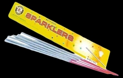 10-Inch Gold Bamboo Sparklers