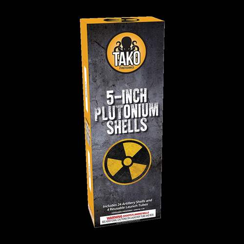 Plutonium 5-Inch Shells - 1.75" (60 gram canister)
