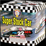 Super Stock Car - 16 Shot Fireworks Cake