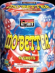 Mo' Better - 11 Shot Fireworks Cake