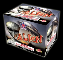 Alien - 25 Shot Fireworks Cake - Starget
