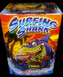 Surfing Shark - 7 Shots