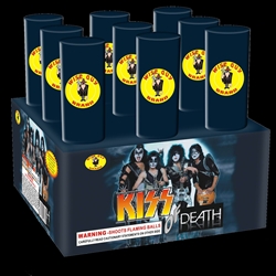 Kiss of Death - 9 Shot 500-Gram Fireworks Rack