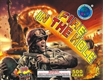 Fire in the Hole - 30 Shot 500-Gram Fireworks Cake