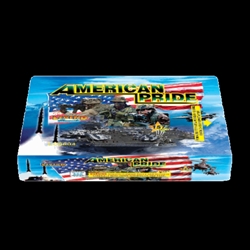 American Pride - 157 Shot 500 Gram Fireworks Cake - Legend