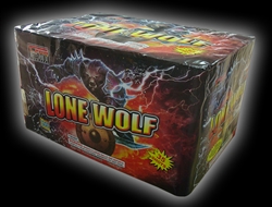 Lone Wolf - 35 Shot 500 Gram Fireworks Cake - T-Sky