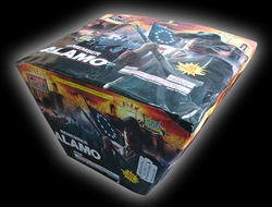 Remember Alamo - 30 Shot 500-Gram Fireworks Cake