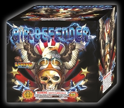 Air Defender - 25 Shot 500 Gram Fireworks Cake - Legend