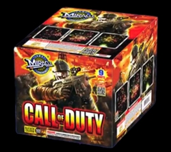 Call of Duty - 9 Shot 500 Gram Fireworks Cake - Miracle