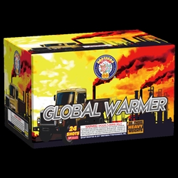 Global Warmer - 24 Shot 500-Gram Fireworks Cake - Brothers