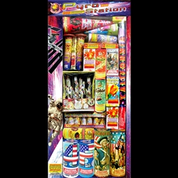 Pyro Station - Safe and Sane Fireworks Assortment - Firehawk