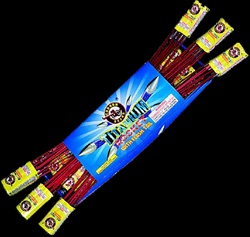 Titanium Rocket with Flash Tail Bottle Rockets