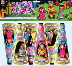 Little Chief 7 Inch - Conic Firework Fountain - Firehawk