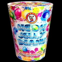 Neon Jelly Bean Fireworks Fountain - Winda