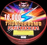 Thunderbomb Firecrackers - 16,000 cracker roll - Sky Bacon