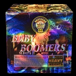 Baby Boomers - 16 Shot 500 Gram Fireworks Cake - Brothers