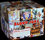 Blond Joke  36 Shot 500 Gram Fireworks Cake from Brothers