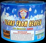 Tears From Heaven - 16 Shot 500-Gram Fireworks Cake - Brothers Pyrotechnics