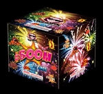 #BOOM - 12 Shot 500-Gram Fireworks Cake - Sky Bacon