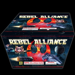 Rebel Alliance - 49 Shot 500 Gram Fireworks Cake - Sky Bacon