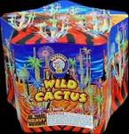 Wild Cactus - 15 Shot 500 Gram Fireworks Cake - Brother Pyrotechnics