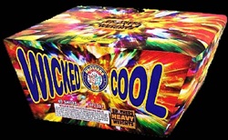Wicked Cool - 49 Shot 500 Gram Fireworks Cake - Brothers