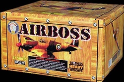 Air Boss - 37 Shot 500-Gram Fireworks Cake - Brothers Pyrotechnics