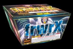 frwrX - 60 Shot 500 Gram Fireworks Cake - Brothers Pyrotechnics